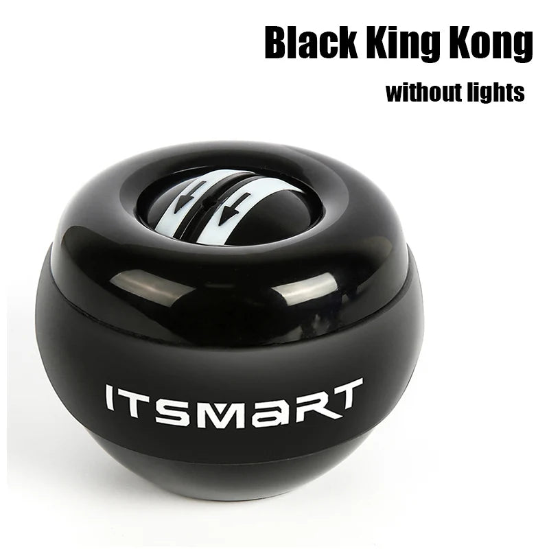 LED Gyro Wrist Ball - Automatic Centrifuge Arm and Forearm Strength Trainer for Ultimate Fitness