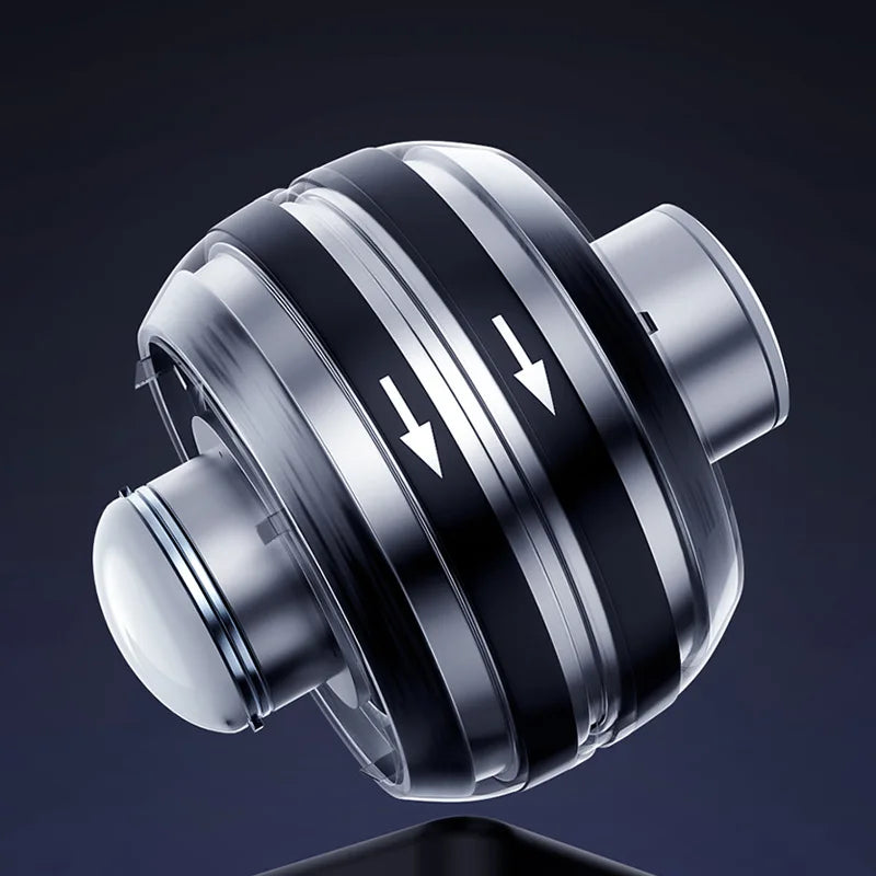 LED Gyro Wrist Ball - Automatic Centrifuge Arm and Forearm Strength Trainer for Ultimate Fitness