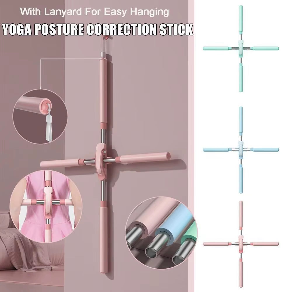 Revolutionary Yoga Pole for Perfect Posture & Open Shoulders