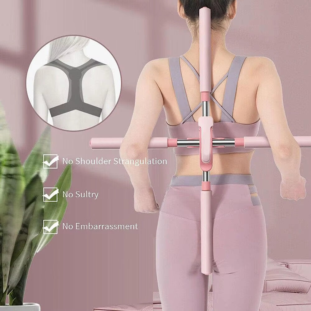 Revolutionary Yoga Pole for Perfect Posture & Open Shoulders