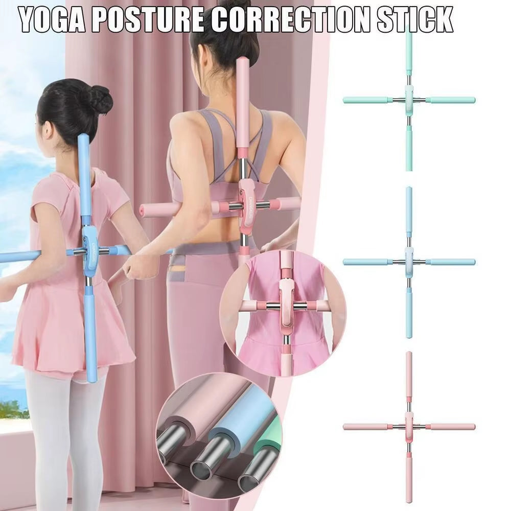 Revolutionary Yoga Pole for Perfect Posture & Open Shoulders