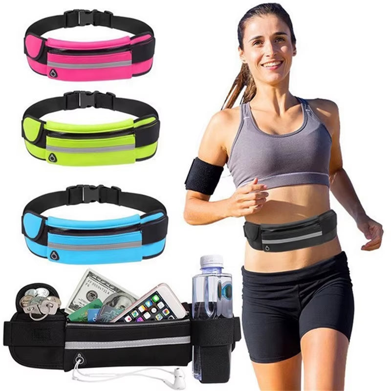 Ultimate Sport Running Waist Bag - Comfortable Fanny Pack for Gym, Cycling, and Running - Safe Phone Case Included!